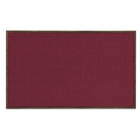 United Visual Products Combo Board, 36"x24", Bronze Frame/Black Porcelain & Rubber UVDECORK3624BZ-BLKPORC-RUBBER